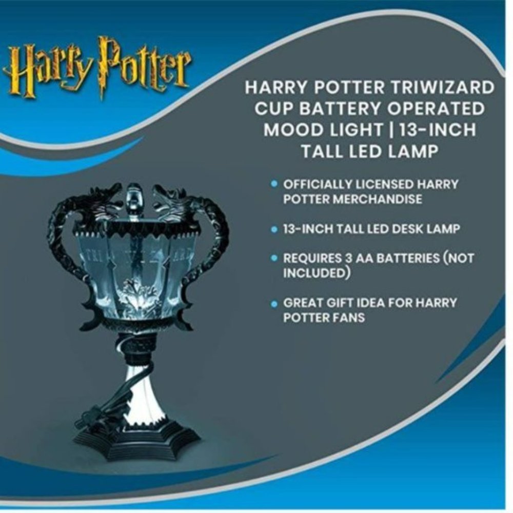 NWT Harry Potter Collectible LED Triwizard Cup Goblet Officially Licensed WB - Picture 2 of 11